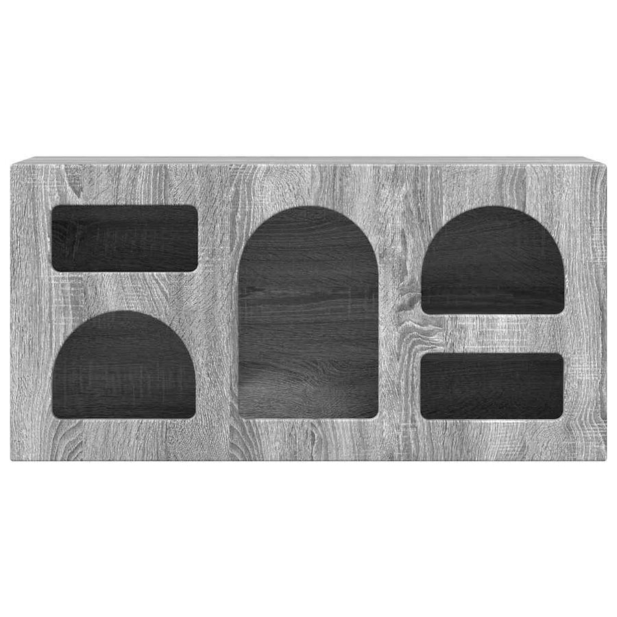 TV-kast Grijs Sonoma 80 x 35 x 40 cm Bewerkt hout