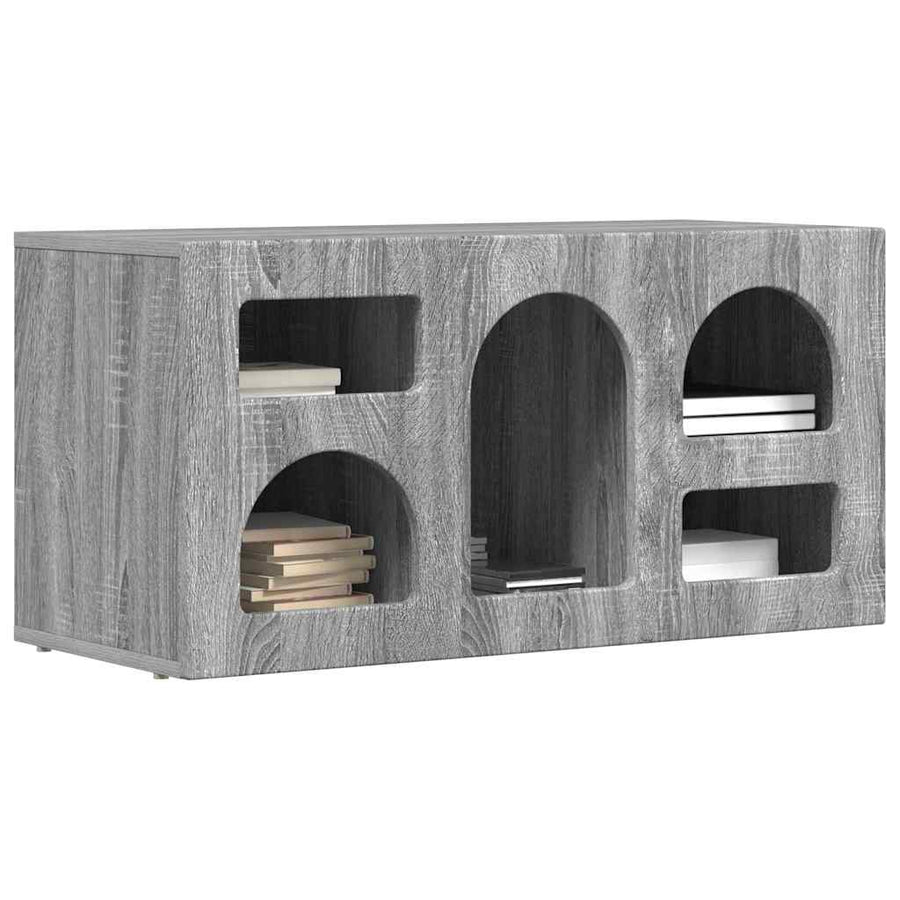 TV-kast Grijs Sonoma 80 x 35 x 40 cm Bewerkt hout
