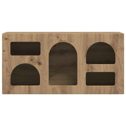 TV-kast Artisan Eiken 80 x 35 x 40 cm Bewerkt hout