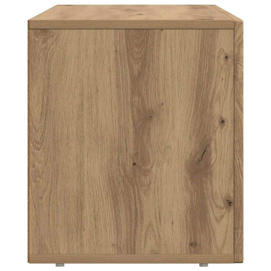 TV-kast Artisan Eiken 80 x 35 x 40 cm Bewerkt hout