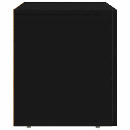 TV-kast Zwart 60 x 35 x 40 cm Bewerkt hout