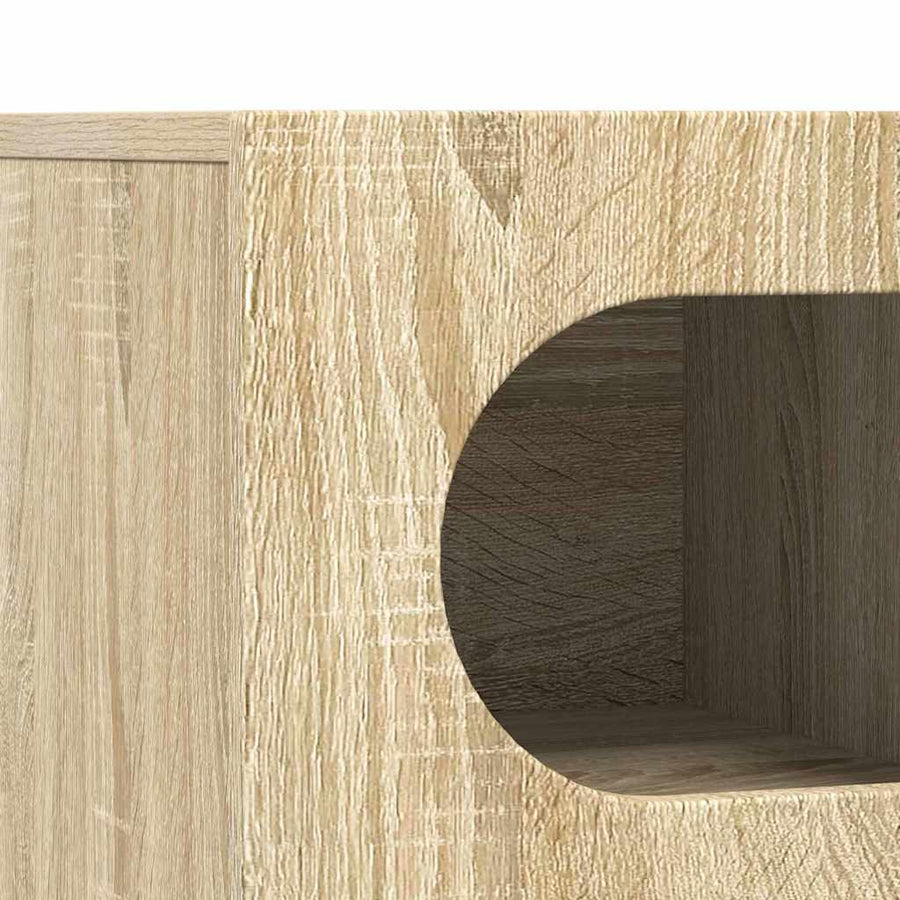 TV-kast Sonoma Eiken 60 x 35 x 40 cm Bewerkt hout