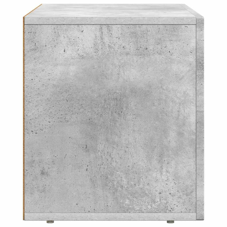 TV-kast Beton Grijs 60 x 35 x 40 cm Bewerkt hout
