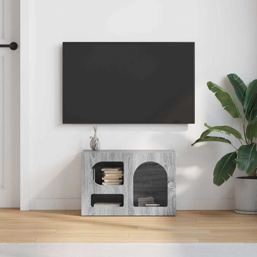 TV-kast Grijs Sonoma 60 x 35 x 40 cm Bewerkt hout