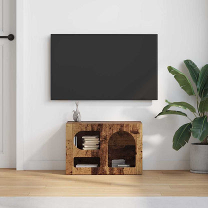 TV-kast Oudhout 60 x 35 x 40 cm Bewerkt hout
