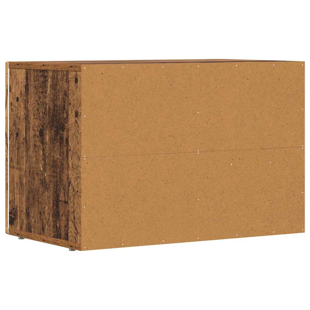 TV-kast Oudhout 60 x 35 x 40 cm Bewerkt hout