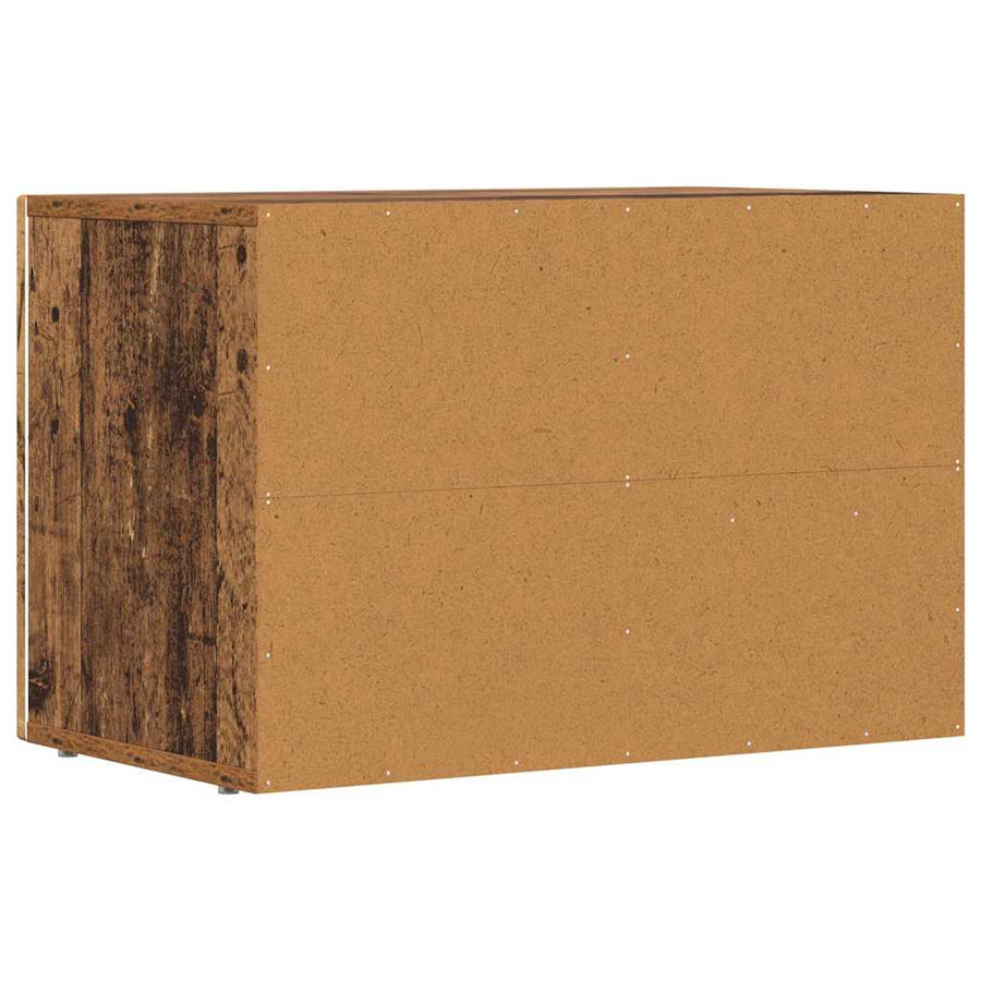TV-kast Oudhout 60 x 35 x 40 cm Bewerkt hout