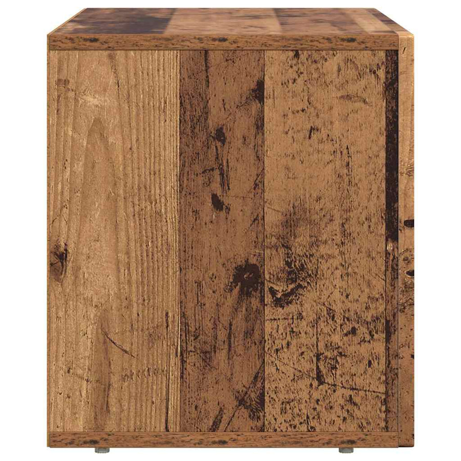 TV-kast Oudhout 60 x 35 x 40 cm Bewerkt hout