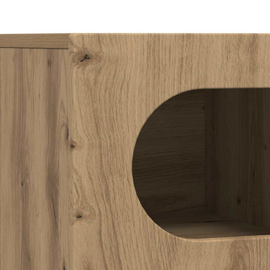 TV-kast Artisan Eiken 60 x 35 x 40 cm Bewerkt hout