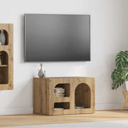 Tv-kast 60x35x40 cm bewerkt hout