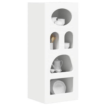 Dressoir Wit 40 x 35 x 100,5 cm Bewerkt hout