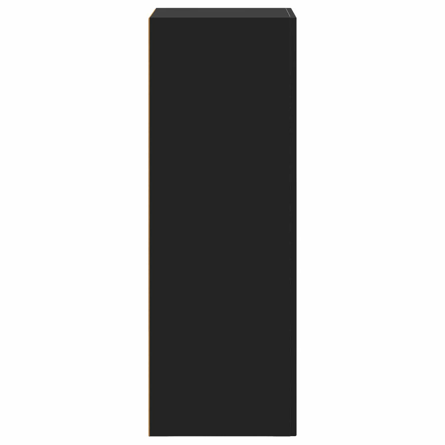 Dressoir Zwart 40 x 35 x 100,5 cm Bewerkt hout