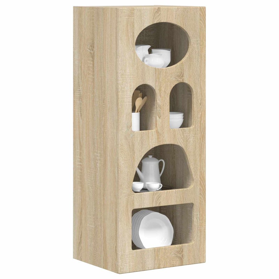 Dressoir Sonoma Eiken 40 x 35 x 100,5 cm Bewerkt hout