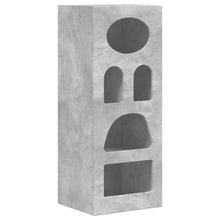 Dressoir Beton Grijs 40 x 35 x 100,5 cm Bewerkt hout