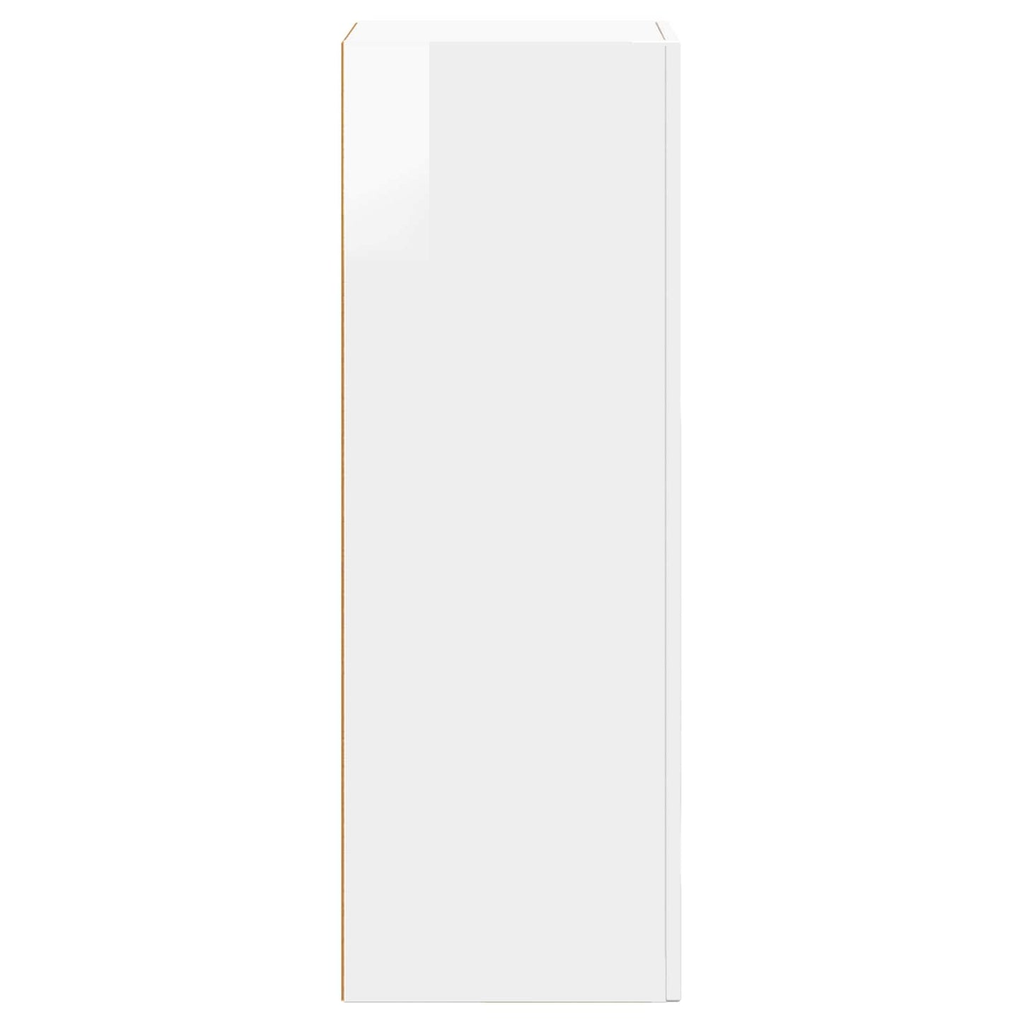 Dressoir Hoogglans wit 40 x 35 x 100,5 cm Bewerkt hout