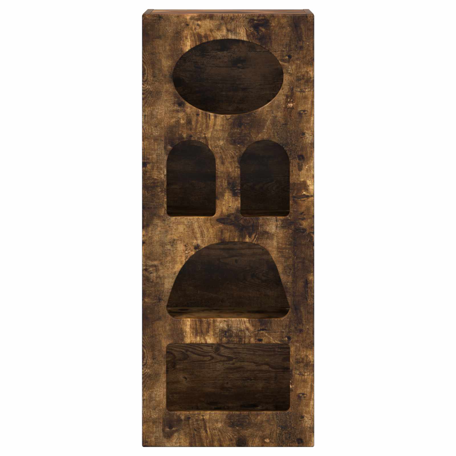 Dressoir Gerookt eiken 40 x 35 x 100,5 cm Bewerkt hout