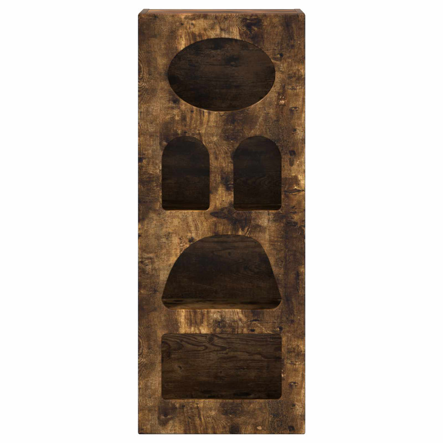 Dressoir Gerookt eiken 40 x 35 x 100,5 cm Bewerkt hout