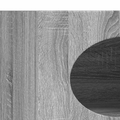 Dressoir Grijs Sonoma 40 x 35 x 100,5 cm Bewerkt hout
