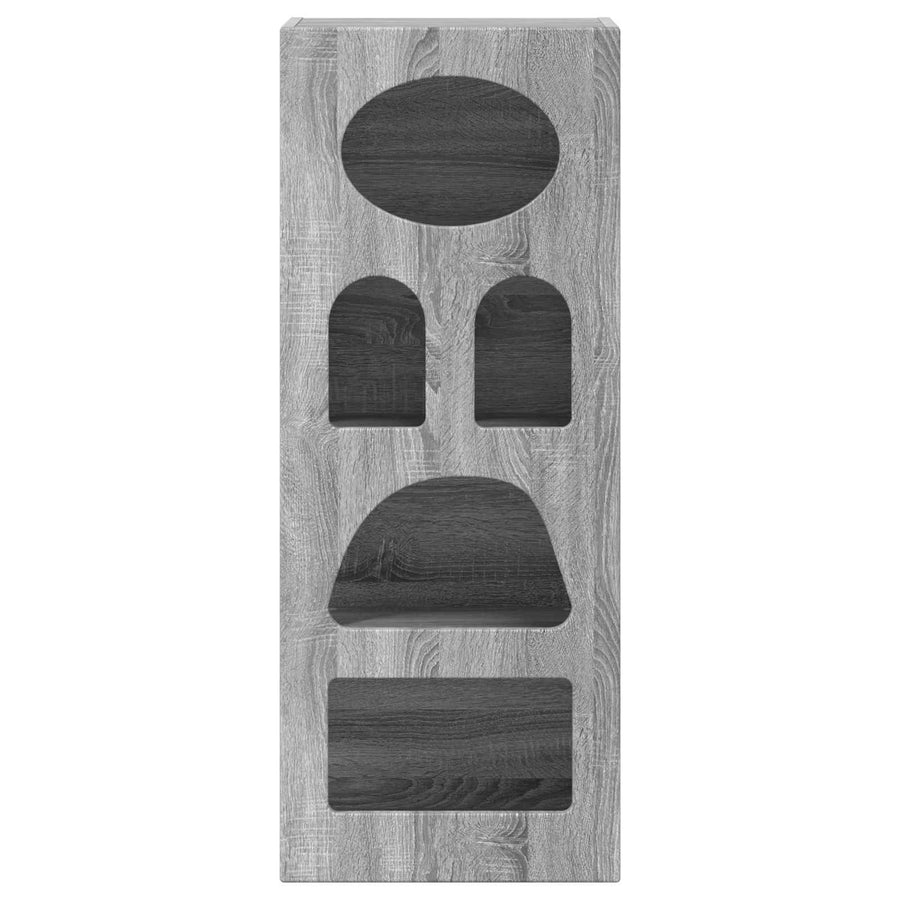 Dressoir Grijs Sonoma 40 x 35 x 100,5 cm Bewerkt hout