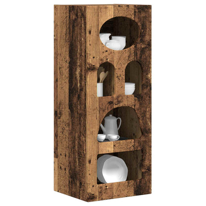 Dressoir Oudhout 40 x 35 x 100,5 cm Bewerkt hout