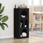 Sideboard Black 40 x 35 x 100.5 cm Engineered Wood