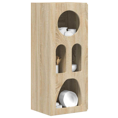 Dressoir Sonoma Eiken 40 x 35 x 100,5 cm Bewerkt hout