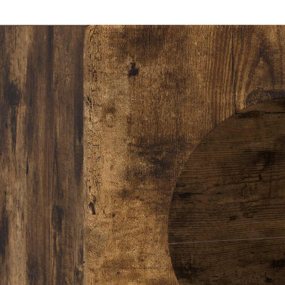 Dressoir Gerookt eiken 40 x 35 x 100,5 cm Bewerkt hout