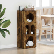 Dressoir gerookt eiken 40x35x100,5 cm