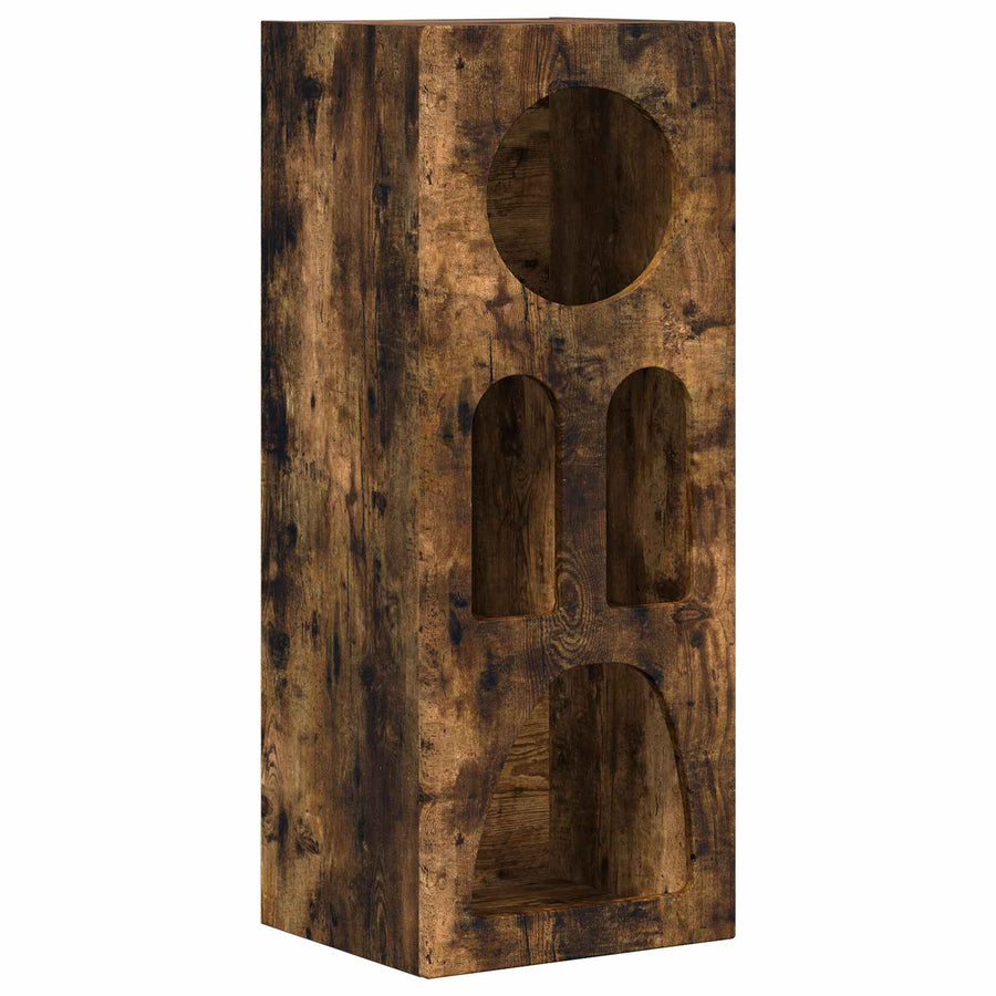 Dressoir Gerookt eiken 40 x 35 x 100,5 cm Bewerkt hout