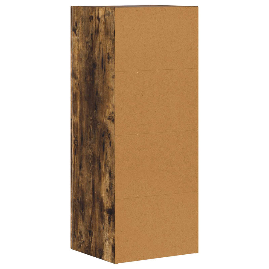 Dressoir Gerookt eiken 40 x 35 x 100,5 cm Bewerkt hout