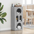 Sideboard Grey Sonoma 40 x 35 x 100.5 cm Engineered Wood