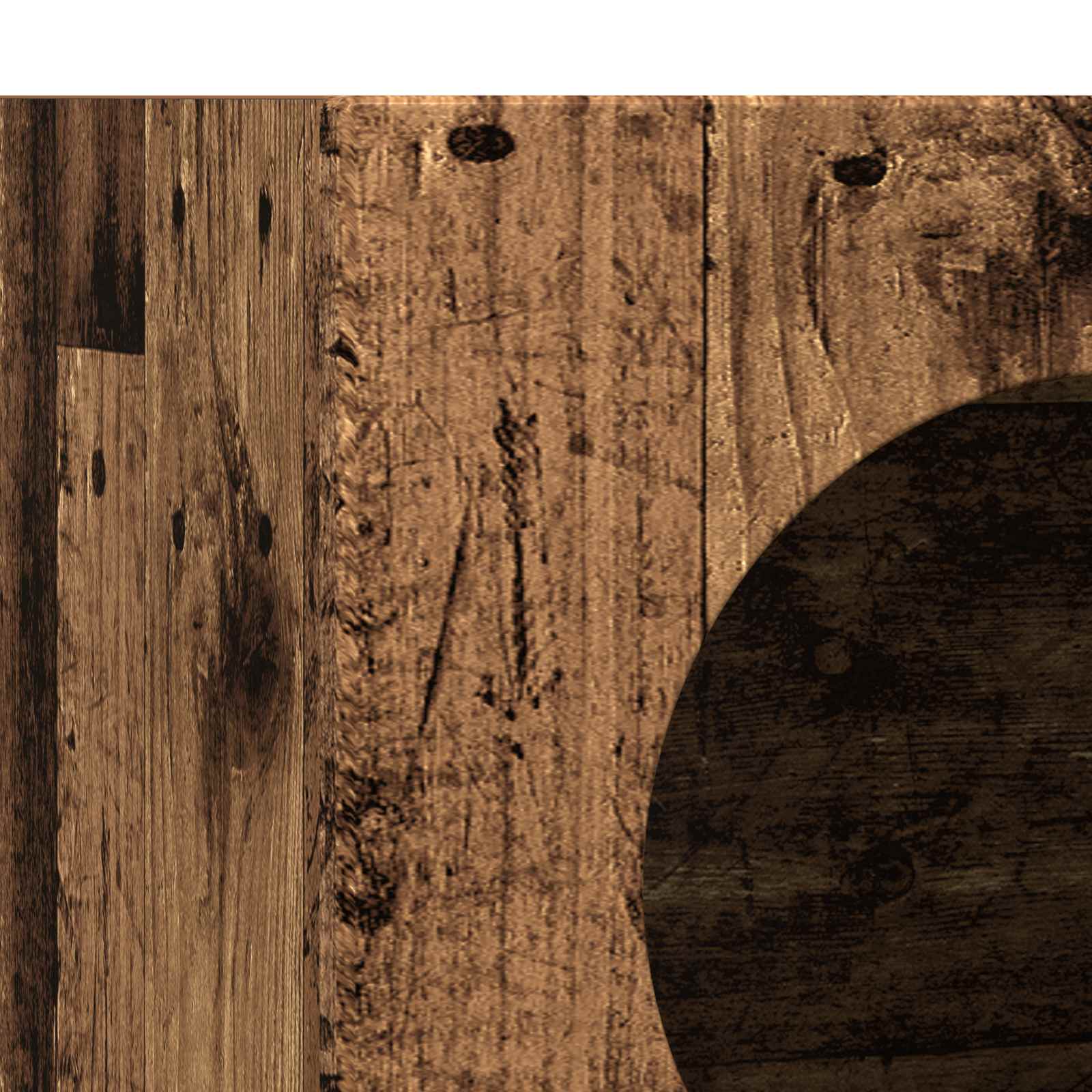 Dressoir Oudhout 40 x 35 x 100,5 cm Bewerkt hout