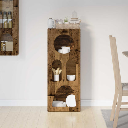 Dressoir Oudhout 40 x 35 x 100,5 cm Bewerkt hout