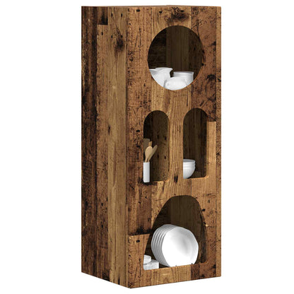 Dressoir Oudhout 40 x 35 x 100,5 cm Bewerkt hout