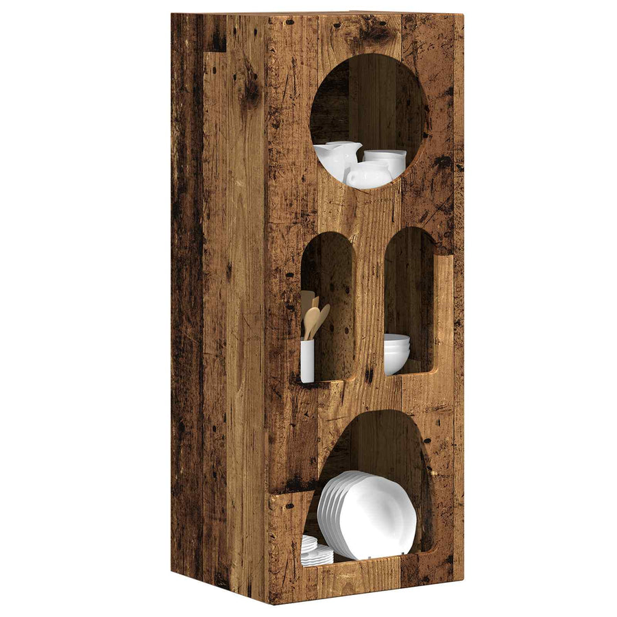 Dressoir Oudhout 40 x 35 x 100,5 cm Bewerkt hout