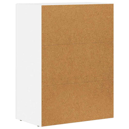 Dressoir Wit 59 x 35 x 80.5 cm Bewerkt hout