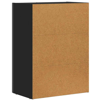 Dressoir Zwart 59 x 35 x 80.5 cm Bewerkt hout