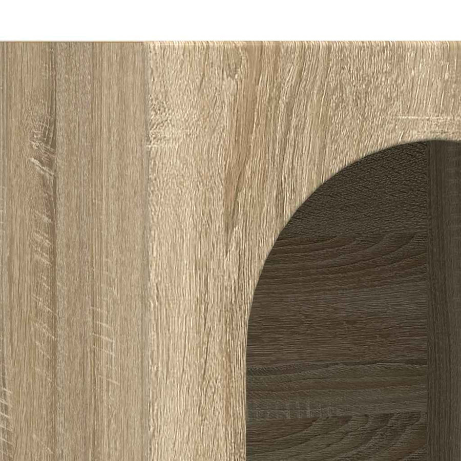 Dressoir Sonoma Eiken 59 x 35 x 80.5 cm Bewerkt hout