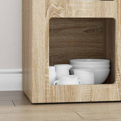 Dressoir Sonoma Eiken 59 x 35 x 80.5 cm Bewerkt hout