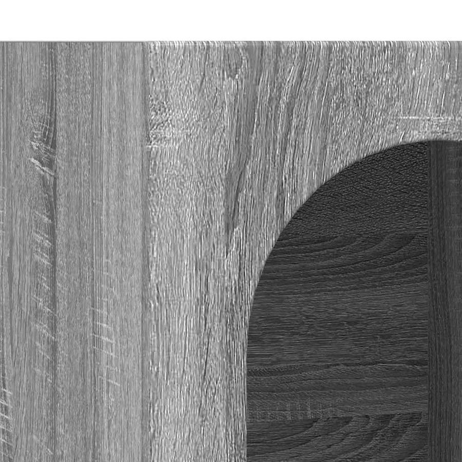 Dressoir Grijs Sonoma 59 x 35 x 80.5 cm Bewerkt hout