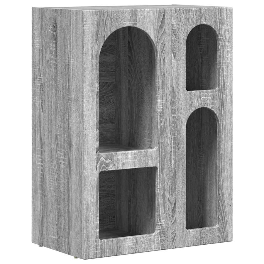 Dressoir Grijs Sonoma 59 x 35 x 80.5 cm Bewerkt hout