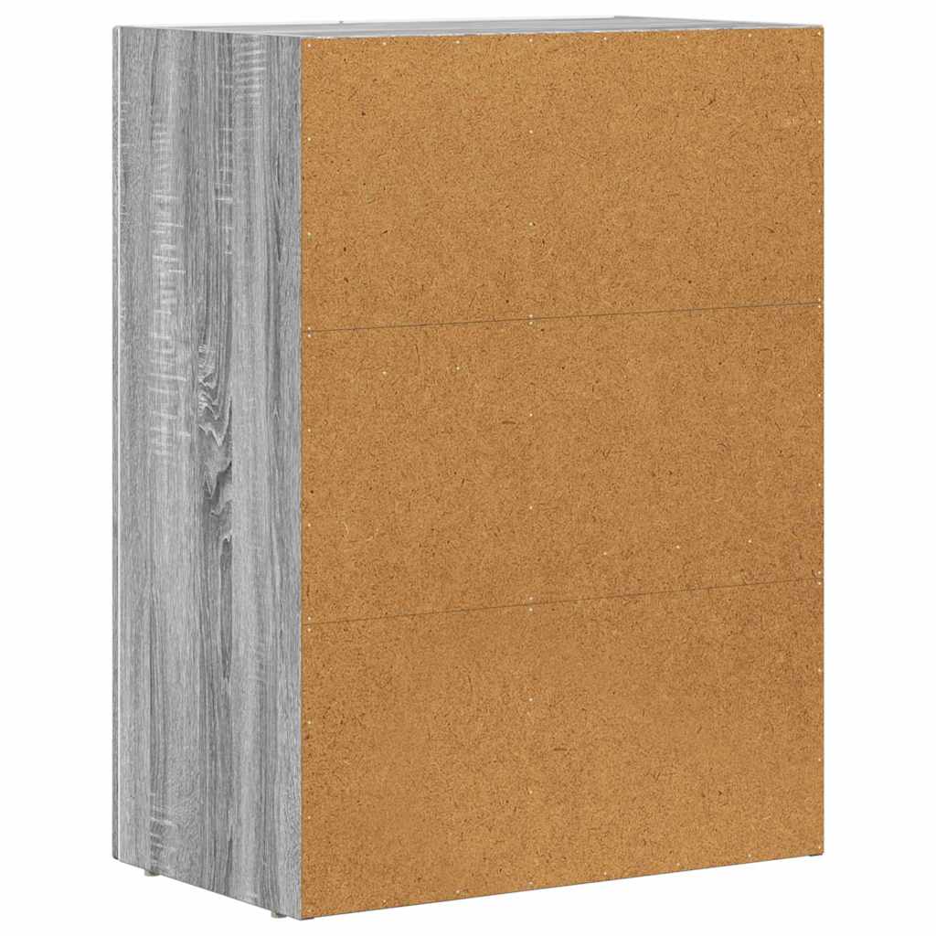Dressoir Grijs Sonoma 59 x 35 x 80.5 cm Bewerkt hout