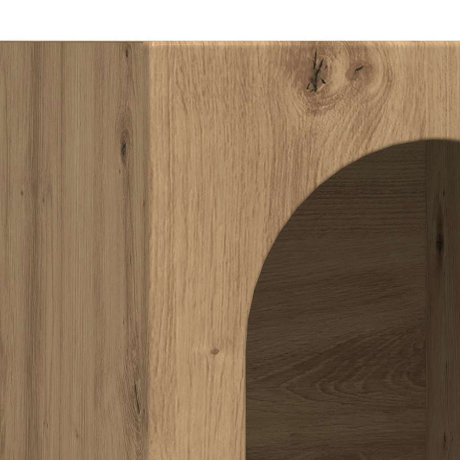 Dressoir Artisan Eiken 59 x 35 x 80.5 cm Bewerkt hout