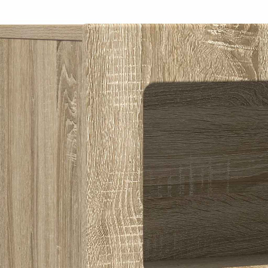 Dressoir Sonoma Eiken 80,5 x 35 x 59 cm Bewerkt hout