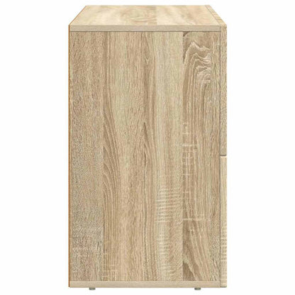 Dressoir Sonoma Eiken 80,5 x 35 x 59 cm Bewerkt hout