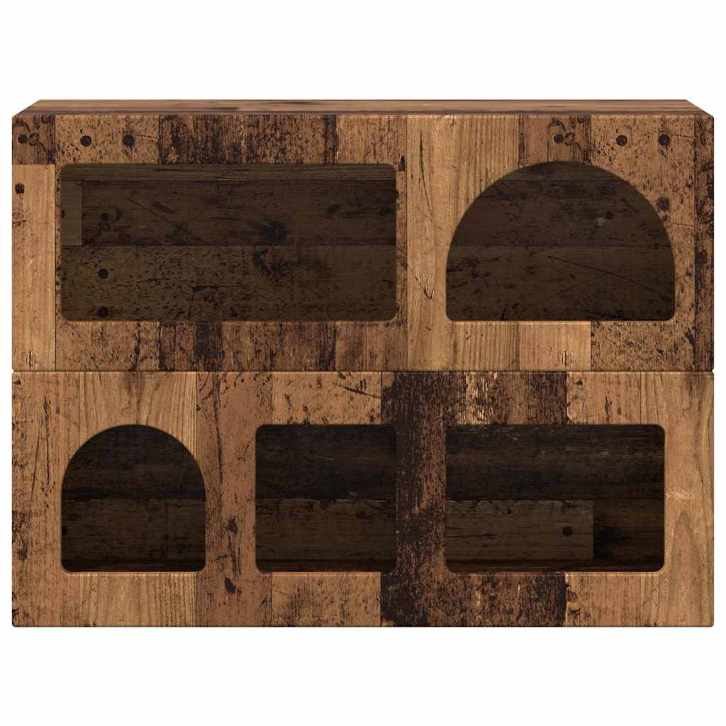 Dressoir Oudhout 80,5 x 35 x 59 cm Bewerkt hout