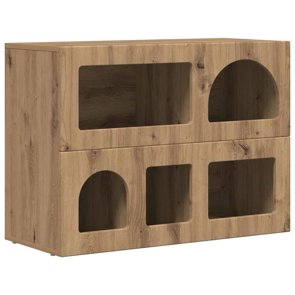 Dressoir Artisan Eiken 80,5 x 35 x 59 cm Bewerkt hout
