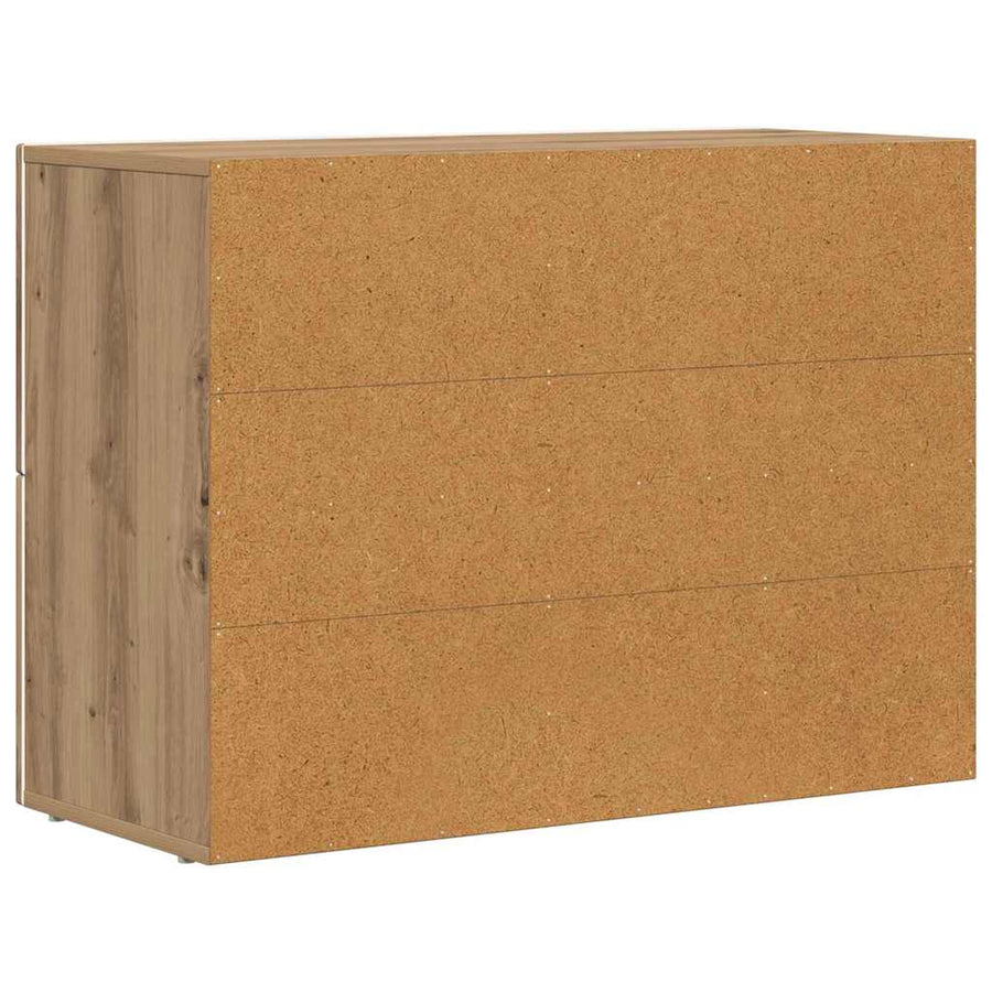 Dressoir Artisan Eiken 80,5 x 35 x 59 cm Bewerkt hout