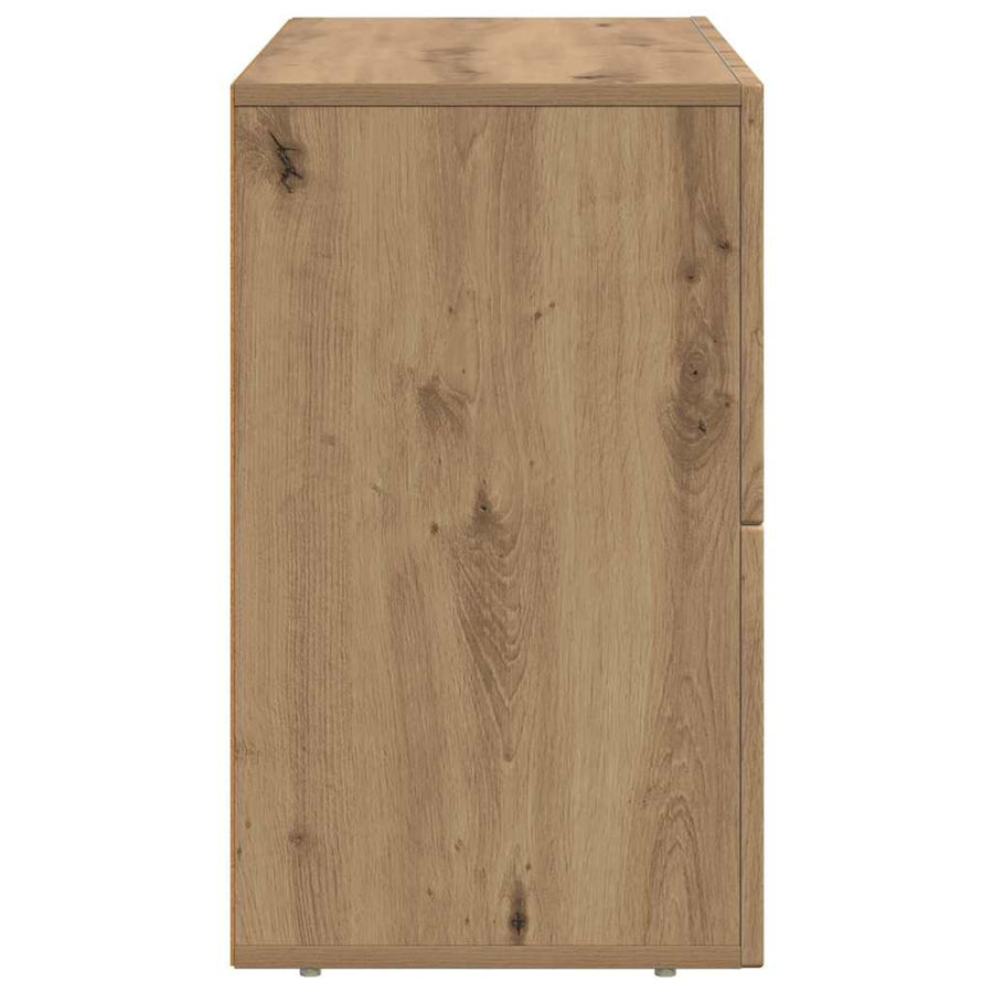 Dressoir Artisan Eiken 80,5 x 35 x 59 cm Bewerkt hout