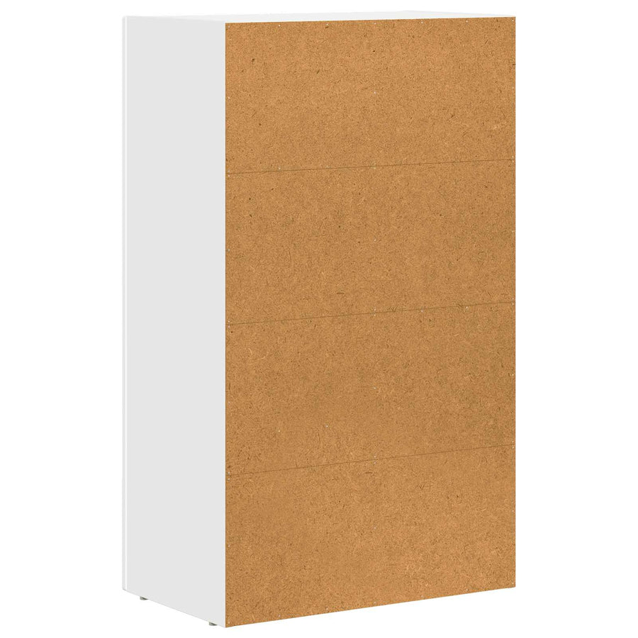 Dressoir Wit 59 x 35 x 100,5 cm Bewerkt hout